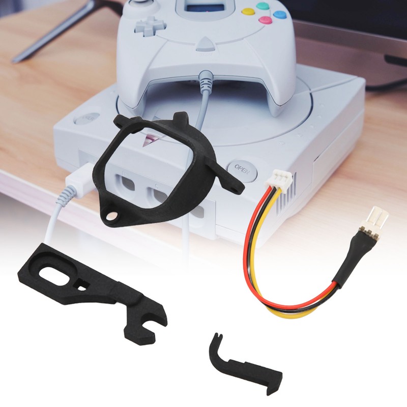 Console Fan 3D Print Mount Kit Replacement Mini Brushless Cooling