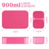 LEIKEEGO Lunch Box Kids,Leak-Proof Bento Lunch Box with Compartments for