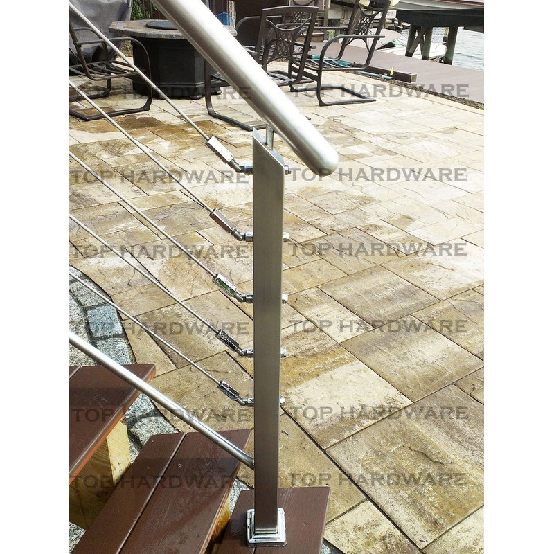 Stainless Steel 316 Handrail Railing Adjustable Cable Tensioner End Fitting