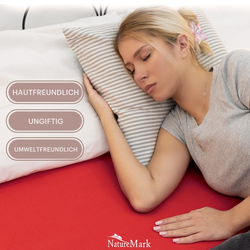 NatureMark Jersey Fitted Sheet, 100% Cotton in Many Sizes and
