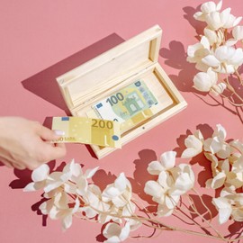 Pencil Box, 20.7 x 8 x 3.8 cm – Storage Box Untreated Lime Wood