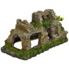 Nobby Aqua Ornaments Maya Ruin with Plants, 21.7 x 14.7