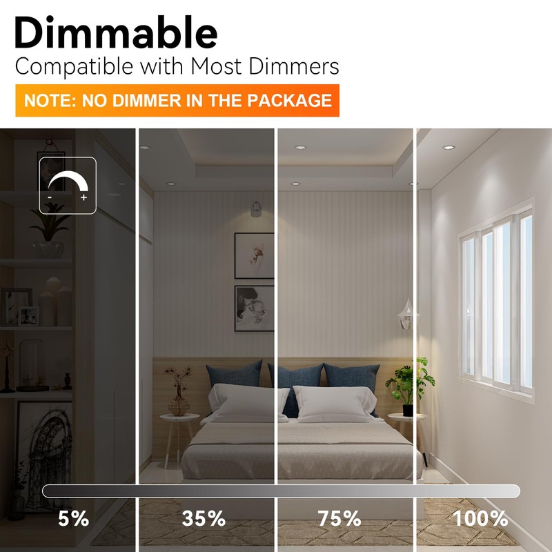 TJOY BR30 LED Light Flood Bulb, 65 Watt Equivalent, Energy