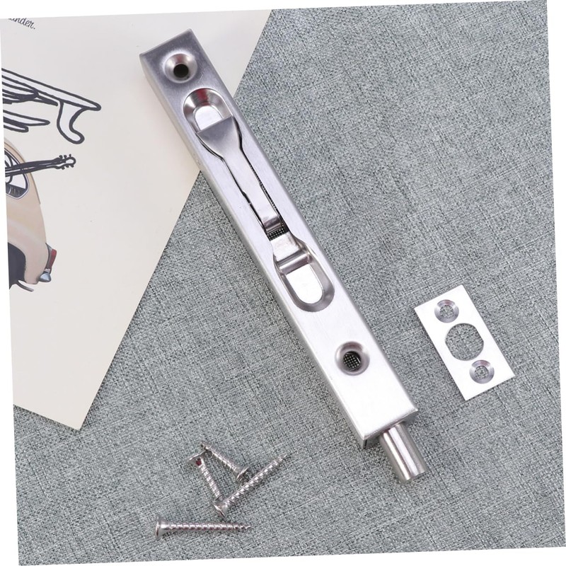 DOITOOL Stainless Steel Safety Bolts Latch Fire Door Lock Anti-Theft