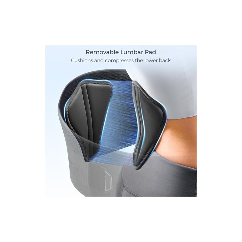 FREETOO Correa de Soporte Lumbar para Alivio del Dolor de