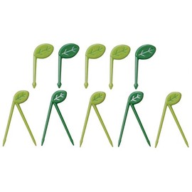 Torune Food Picks Bento Lunch Accessories Leaf Series (Leaf 1)