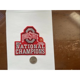 OSU The Ohio State  Vintage  Embroidered Iron On Patch 4” X 3.75