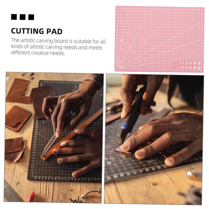 jojofuny Handicraft Cutting Mat Double Sided Reusable Cutting Pad for