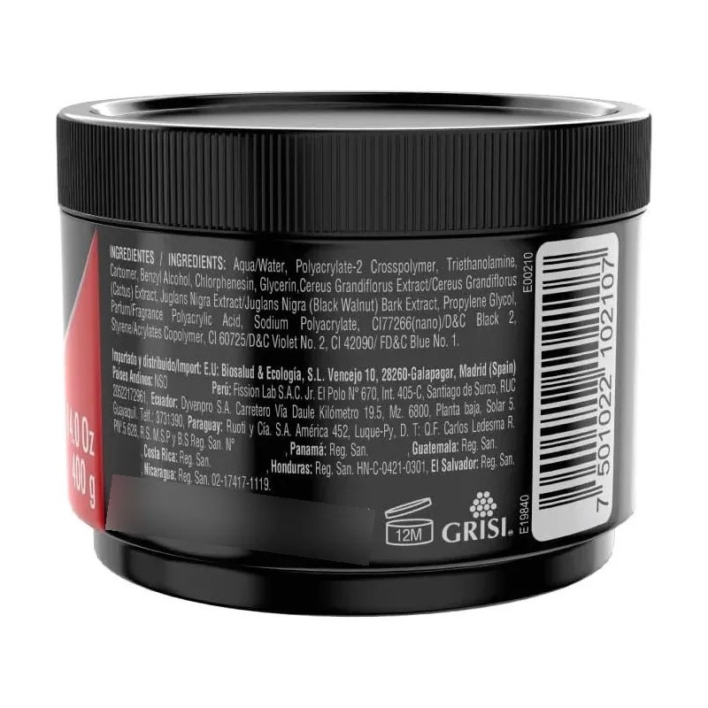 3 Gel Organogal Grisi Oscurecedor De Cabello 400 Ml