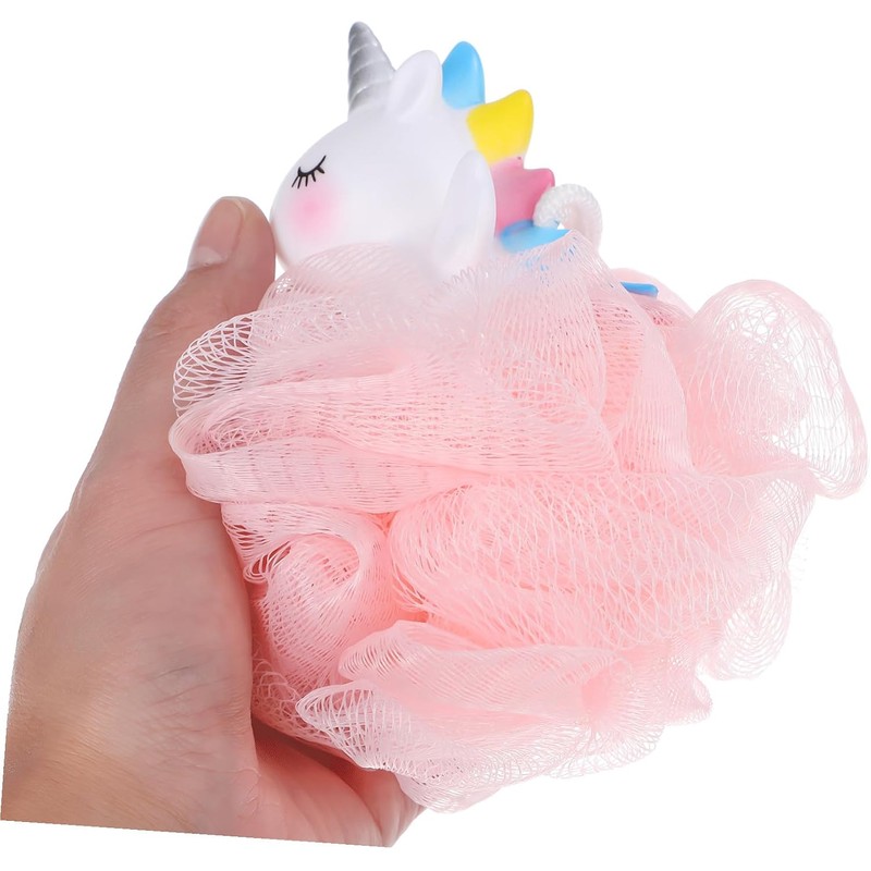 Esponja de baño unicornio para niñas Ipetboom (2 piezas)