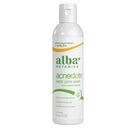 Alba Botanica Acnedote Maximum Strength Deep Pore Wash, 6 Oz (Packaging May Vary)
