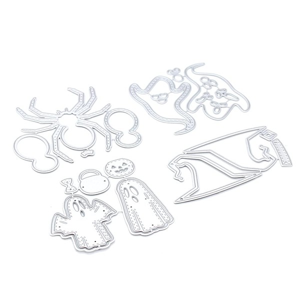 KSCRAFT Halloween Decorations Metal Cutting Dies Stencils for DIY Scrapbooking/Photo
