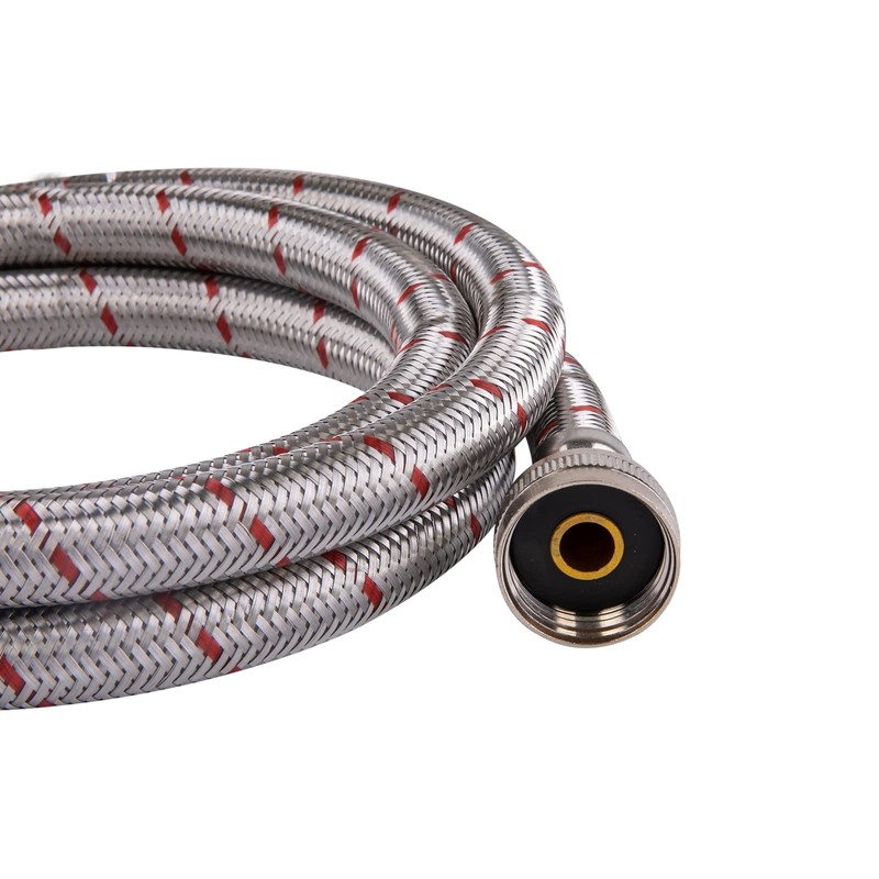 Hausen 144-Inch Stainless steel Washing machine connector 12 Feet -