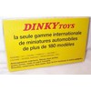 atlas editions miniatures dinky toys Hazard Warning Signs 6pc