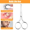 4 Pcs Nose Hair Scissors Small Scissors With Round Tip