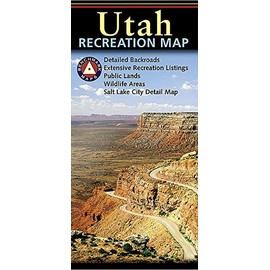 Explore Utah's Outdoor Paradise with Benchmark Atlases and Maps: Utah Recreation Map