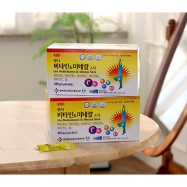 united Uni Multivitamin & Mineral Stick (2 boxes total 480 packs) / 유니 멀티비타민 & 미네랄 스틱 (2박스 총480포)