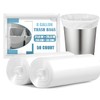 8 Gallon Trash Bags - 50 Count Medium Trash Bags