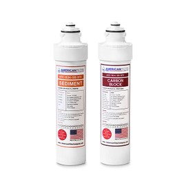 American Filter Company® Model # AFC-B2-CMBPK 2-Stage Water Filters Replacement Kit, Compatible with Brio NFMCTO5MS2, NFMPP5M and UV Water Cooler CLPOU720UVF3-2Pk
