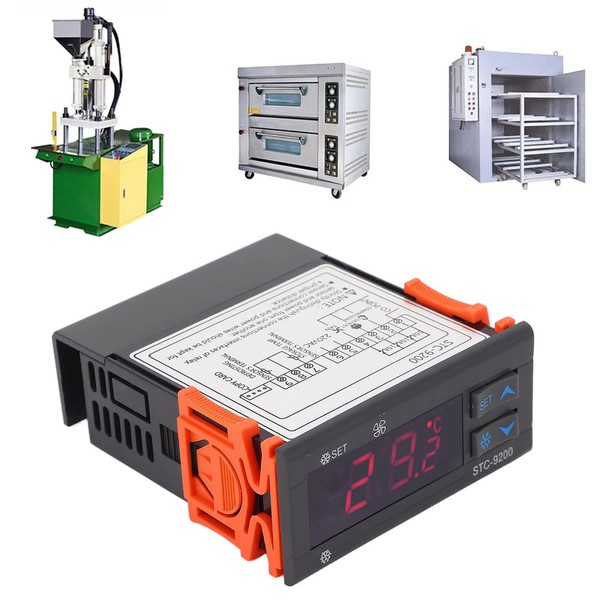 220V Temperature Controller, -50 To 50℃ Digital Display Thermostat Refrigerator