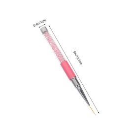 Healeved Manicure Drawing Pen Set Nail Art Liner Pen 5pcs Pack Diy Manicure Tool Comfortable to Hold