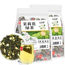 Jasmine Tea Bag, Sweet and Refreshing, Refreshing, No Additives, Strong Jasmine Scent, Chinese Tea, Marika Tea, Green Tea, Flower Tea, Chinese Green Tea, Sanpin Tea, Herbal Tea, Additive-Free (5.3 oz