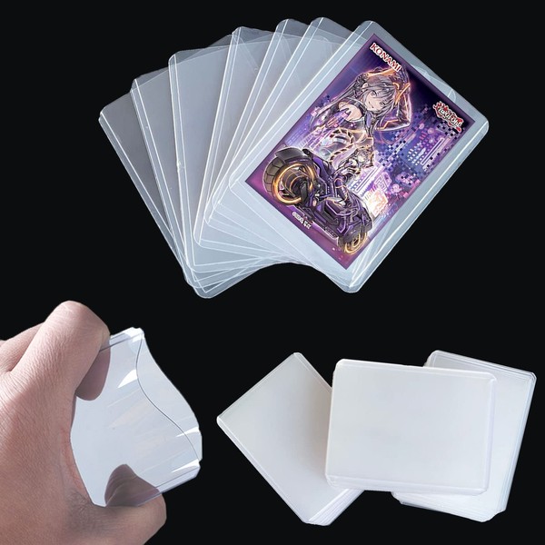 Hard Trading Card Case · 30 Double Sided Transparent Card