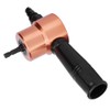 Double‑Headed Cutter Sheet Metal Nibbler, Cutting Tool Power Drill Accessory,