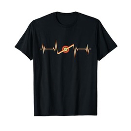 One Wheel Electric Skateboard Float Heartbeat Love Vintage T-Shirt