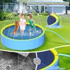 artcool 63" Thicken Dog Pool for Pet and Kids,Non-Slip Kiddie