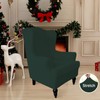 Easy-Going Stretch Wingback Chair Sofa Slipcover 1-Piece Sofa Cover Furniture