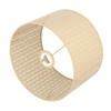 Drum Lamp Shade E27 E14 Clip Fir Leaf Shape Hollow
