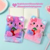 YankMooM Cat Secret Diary with Lock for Girls, Tie-Dye Kids