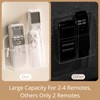 LINFIDITE Adhesive TV Remote Control Holder Wall Mount TV Remote
