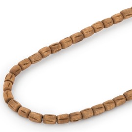 LOCAL LEAGUE Mens Beaded Necklace Tropical Wood Beads LONGER String Australian Surfer Style BEACH Party Vacation Festival Holidays Tribal for Men, Boyfriend 29” 74cm