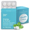 NeuroGum Energy & Focus Gum (Peppermint, 54 Pieces) | 40mg