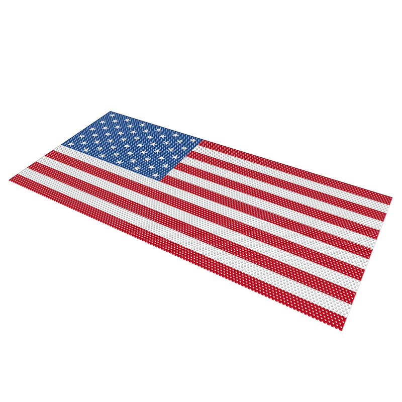 Hooke Road Wrangler JL & Gladiator Grill Insert Flag Grille