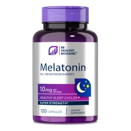Biogainz Suplemento Descanso 120 Caps Sin Sabor