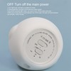 LED Night Light Cartoon White Bear Baby Pat Light USB