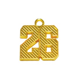 UIALECG - Abalorio de graduación para año 2025/2026 para decoración de felicitación de Año Nuevo, Navidad, 4 estilos, 2026, No es una piedra preciosa