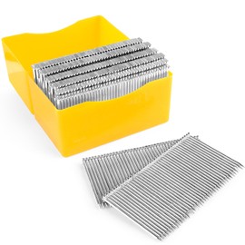 KIMSING 14 Gauge 2'' Length (50 mm) Concrete Nails 800 PCS/BOX, Concrete T-Nails for Concrete Nailers Smooth Shank