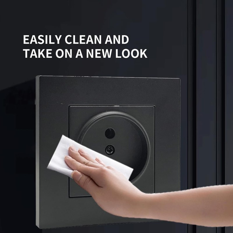 Wall Socket for Flush Mounting, Socket Set for Wall Mounting,