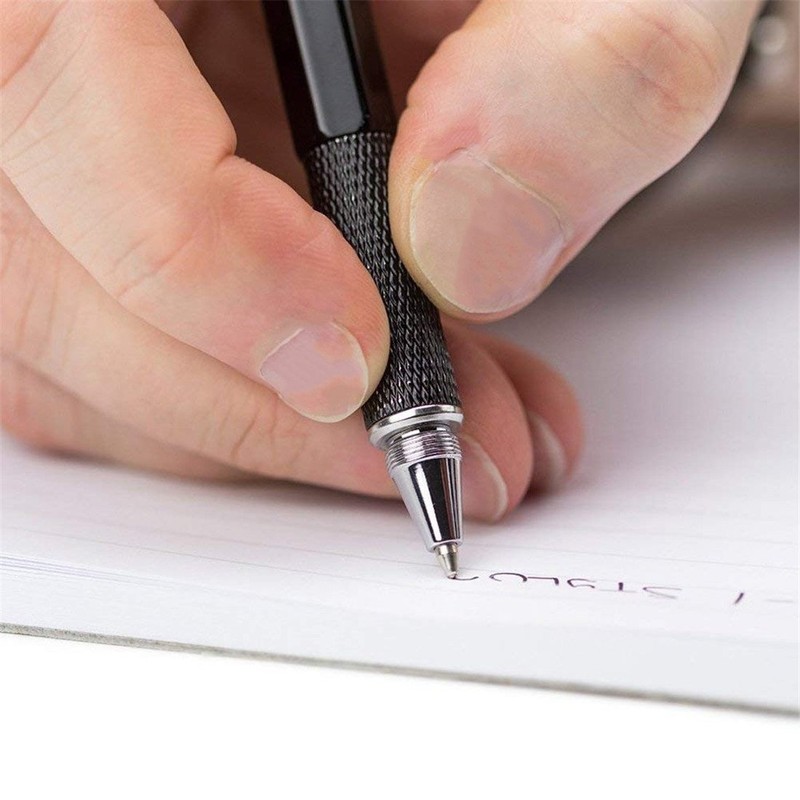 Multifunction Tool Pen, 6 in 1 Tool with Ballpoint Pen,