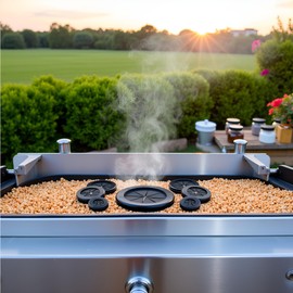 6Pack Black Rubber Meat Probe Grommet Replacment Parts for Traeger Wood Pellet Grills,Outdoor Cooking Tools and Accessories,Grills and Outdoor Cooking