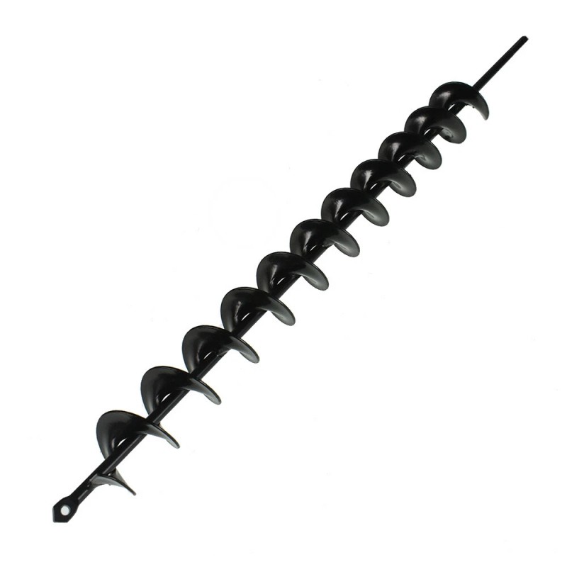 ALL-CARB 2" × 24" Precision Black Auger Drill Bit For