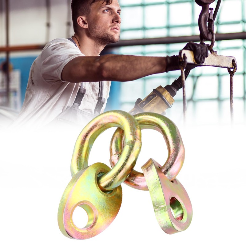 QWORK 7100 Engine Lifting Brackets, 4 Pack Engine Hoist Leveler,