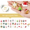 36Pcs Mini Christmas Ornaments Resin DIY Christmas Tree Hanging Decorations