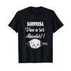Funny SORPRESA T shirt. Van a ser Abuelos-Pregnancy Noticia T-Shirt