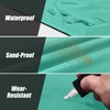 Odoland Outdoor Pocket Travel Blanket Beach Mat - Waterproof Sand