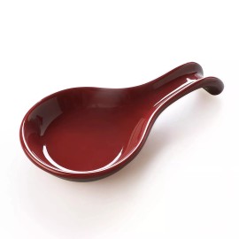 ONEMORE Ceramic Spoon Rest for Stove Top - Extra Wide Heat-Resistant Ladle Ho...